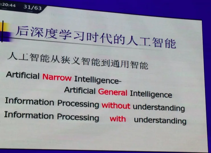 CNCC 2016｜清华大学张钹院士起底： 后深度学习时代的人工智能