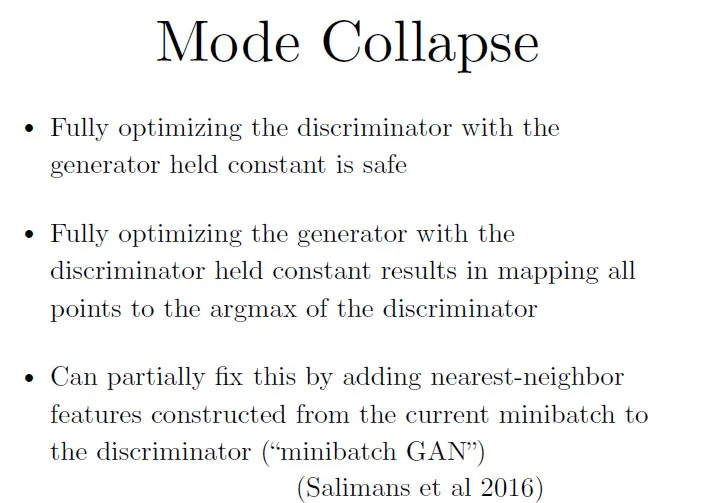 “GANs之父”Goodfellow 38分钟视频亲授：如何完善生成对抗网络？（上）