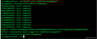 消息中间件RabbitMQ---Docker安装RabbitMQ、以及RabbitMQ的基本使用【二】