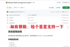 心理健康管理系统 【毕业设计系统】