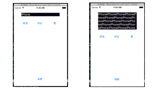 IOS开发之自动布局显示网络请求内容