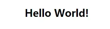 Hello World Hello World