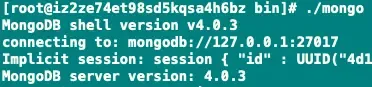 MongoDB install success