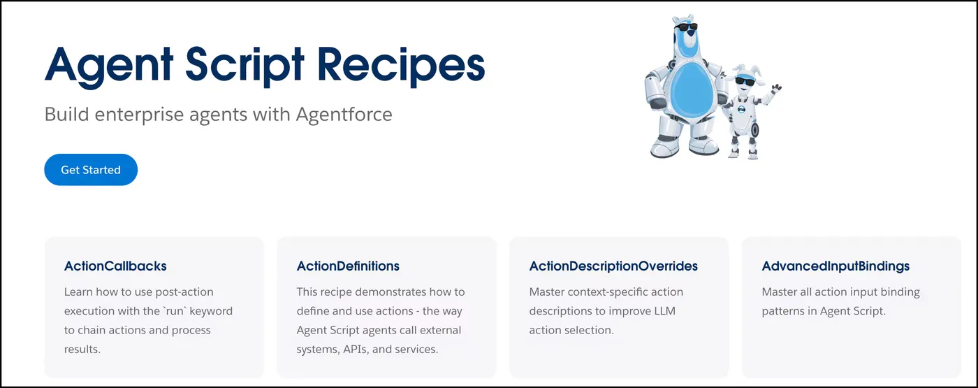 Agent Script Recipes