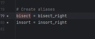 bisect_left,bisect_right,bisect的用法，区别以及源码分析