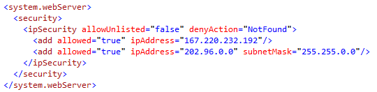 Windows Azure Web Site (14) Azure Web Site IP白名单