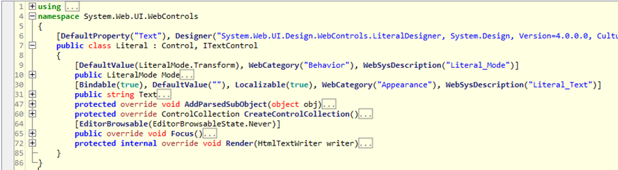 第一篇：初识ASP.NET控件开发_第一节：控件类及其继承关系