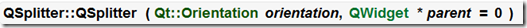 Qt之布局管理——分割窗口
