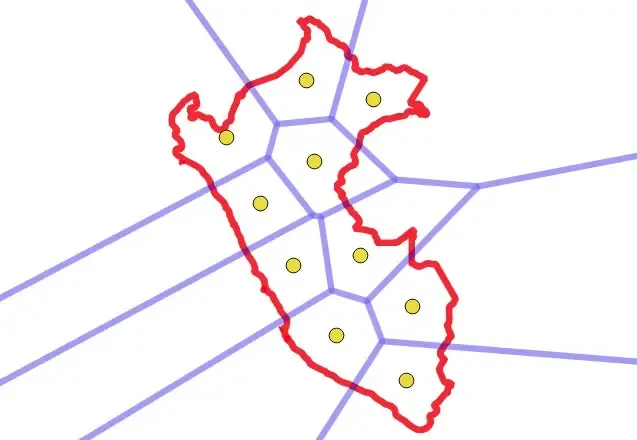 ST_VoronoiPolygons