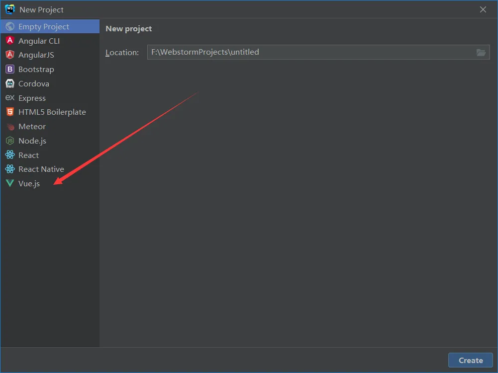 保姆级教程：WebStorm创建VUE项目（一）