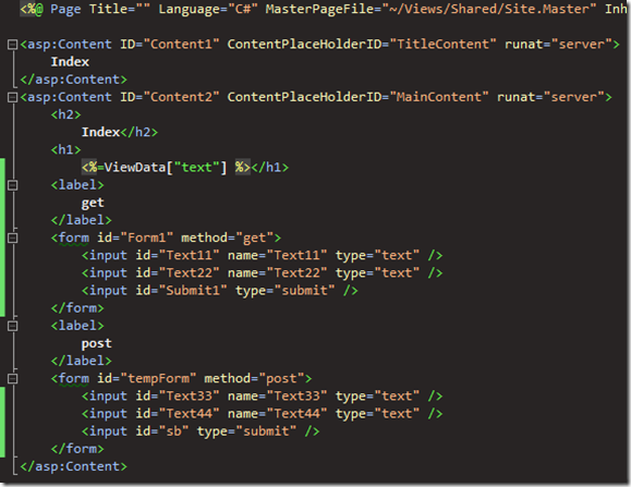 MVC TIP3:JQuery通过Ajax提交表单并返回结果