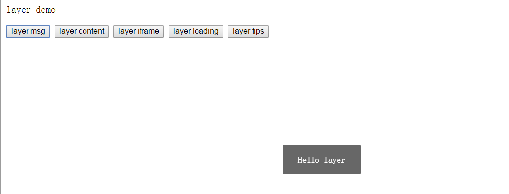 web 前端常用组件【07】弹出层 Layer