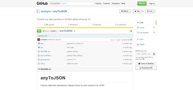 anytojson