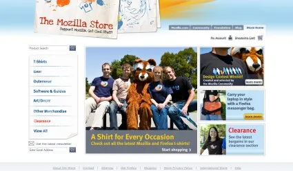 Mozilla Store