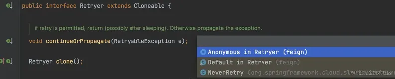 OpenFeign重试组件Retryer原理