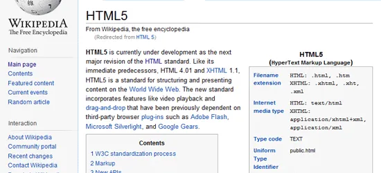 HTML5 - Wikipedia