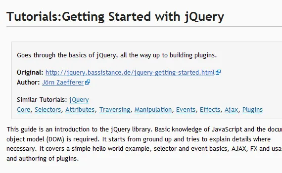 Getting-started-jquery-tutorials-for-beginners