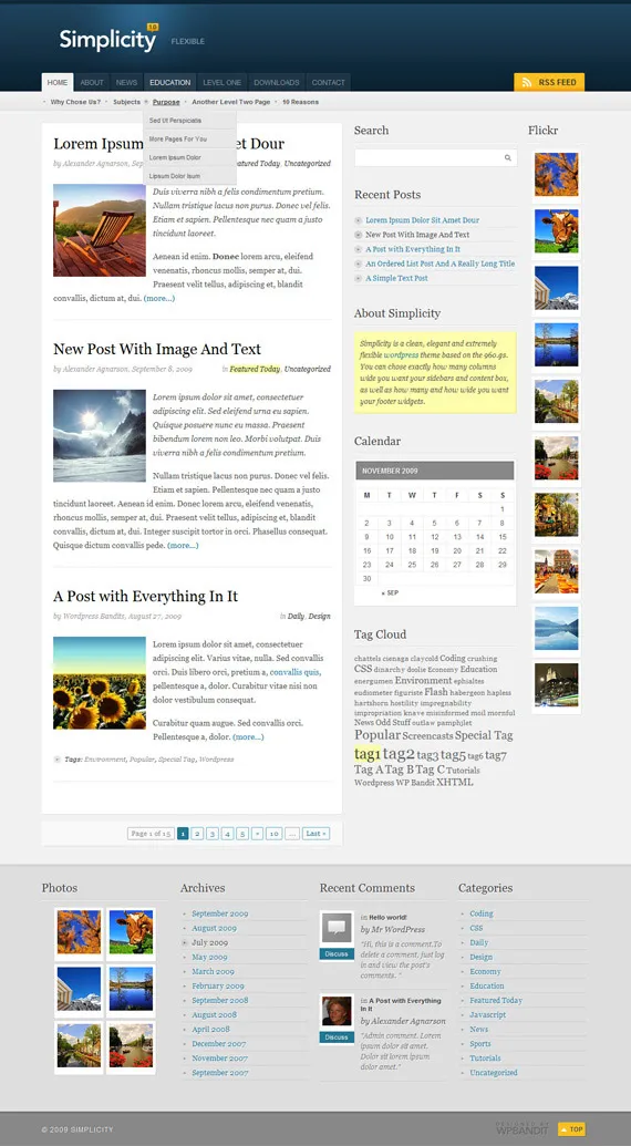 Simplicity-1-theme-inspiration-wordpress-blog-designs
