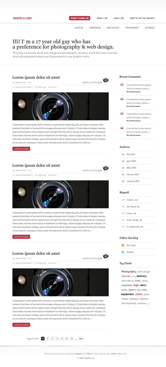 Shuffl3-theme-inspiration-wordpress-blog-designs