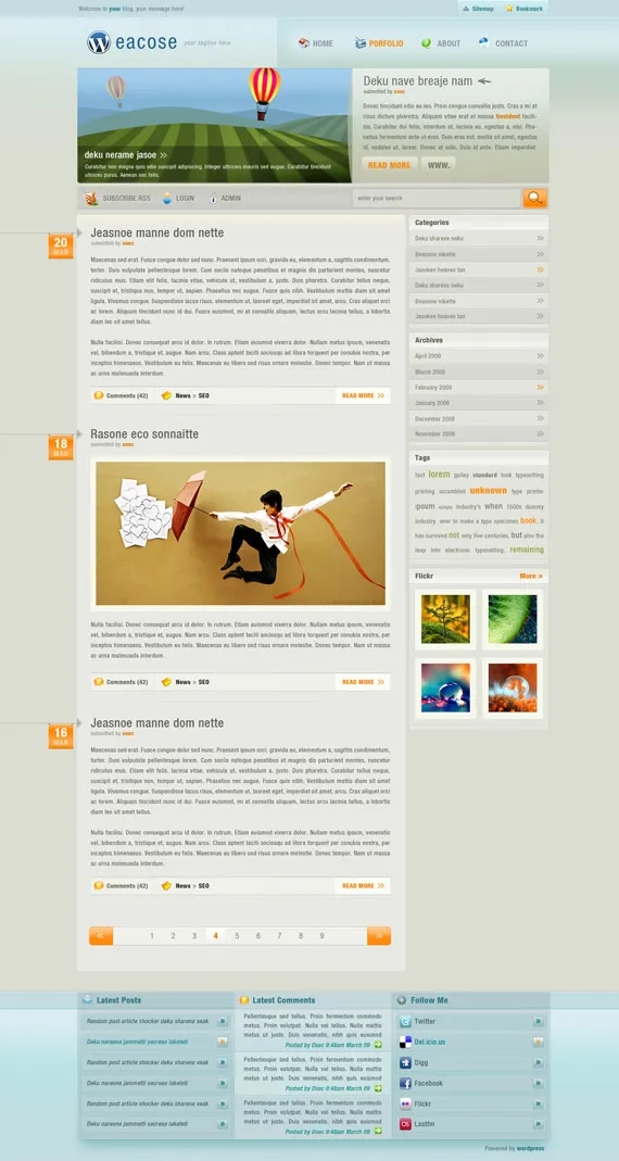 Eacose-theme-inspiration-wordpress-blog-designs
