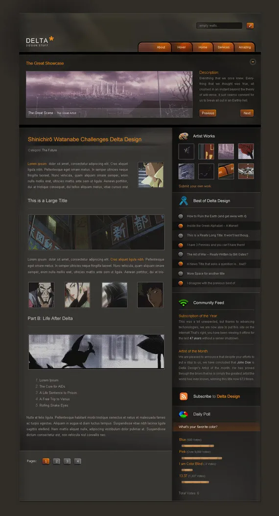 Delta-theme-inspiration-wordpress-blog-designs