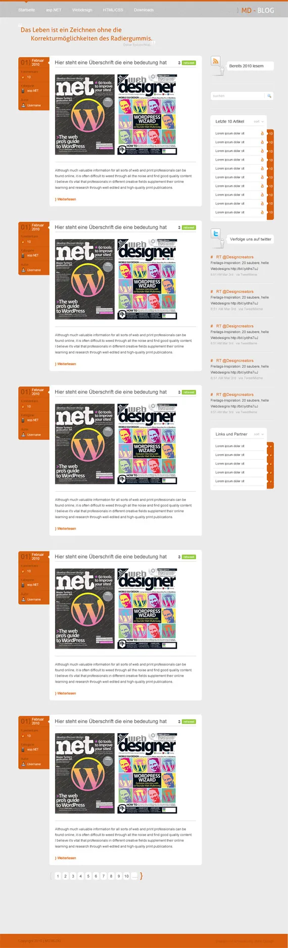 Update-theme-inspiration-wordpress-blog-designs