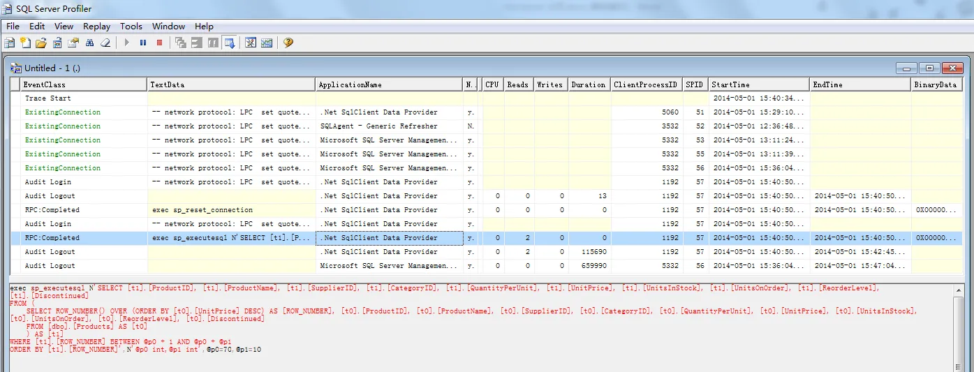 Translate LINQ to SQL