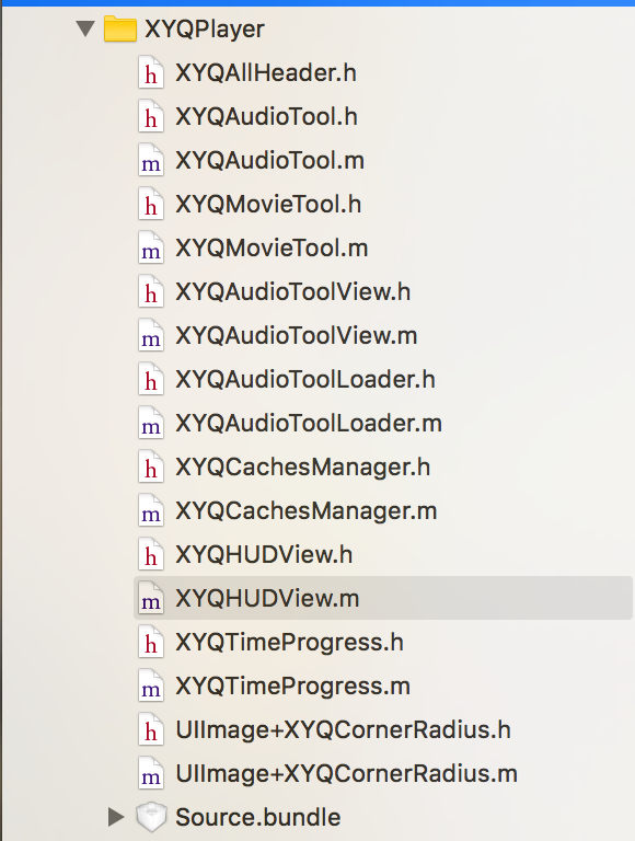 iOS：简易的音视屏播放框架XYQPlayer