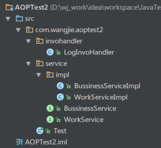 java使用动态代理来实现AOP（日志记录）