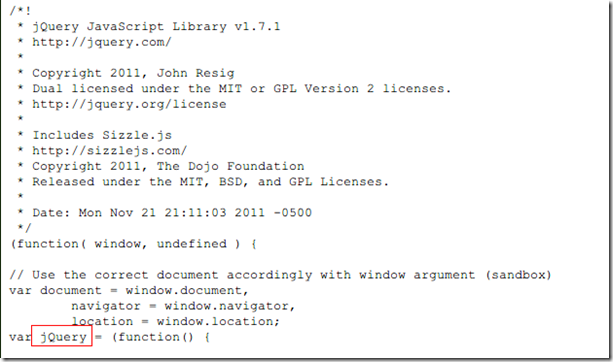 使用jQuery插件时避免重复引入jquery.js文件