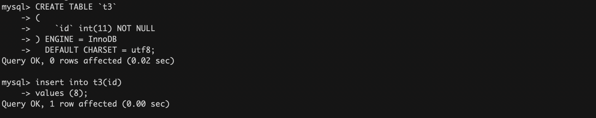面试题：对NotNull字段插入Null值 有啥现象？ 