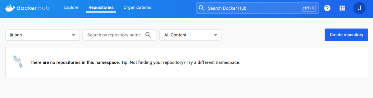 Docker Hub 镜像仓库