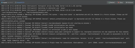 Docker-compose 运行MySQL 连接不上