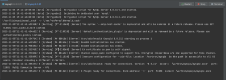 Docker-compose 运行MySQL 连接不上