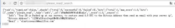 最新消息！全球500亿条数据被 Elasticsearch 勒索者删除，中国受灾排第二