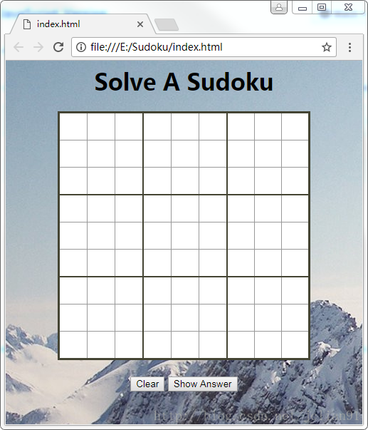 JavaScript之破解数独（附详细代码）