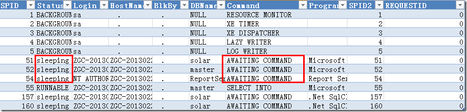 关于数据库连接的一些小知识点