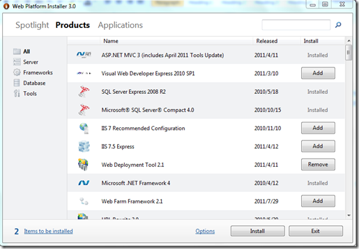 ASP.NET MVC3实战系列(一):简单示例