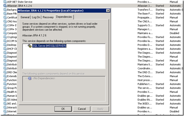 JIRA重启服务器后需要重启TOMCAT的解决
