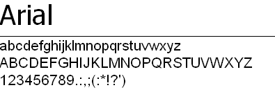 web中常用的20种字体 (share)