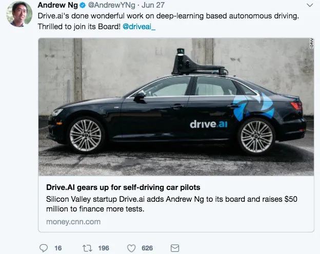 科技圈自媒体达人吴恩达又双叒叕刷屏了 这次是因为Deeplearning.ai