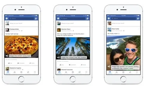 Facebook将反馈融入AI系统，视觉障碍者现在也能“读懂”照片啦