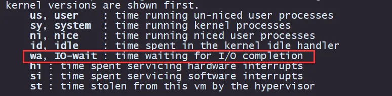 聊聊 Linux iowait