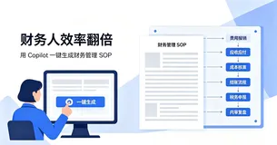 财务人效率翻倍：用 Copilot 一键生成财务管理 SOP