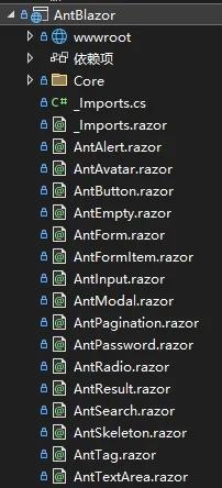 AntBlazor