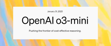 o3-mini：OpenAI 发布最新推理模型，强大的STEM推理能力，灵活调整推理强度