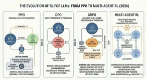 2026 ������ LLM �� RL�����ܽ᣺�� PPO �� DPO �� GRPO���ٵ��������� RL