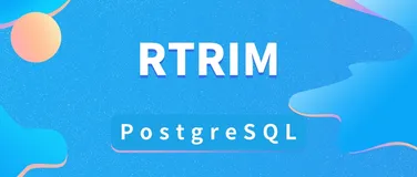 在 Postgres 中使用 RTRIM