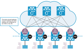 每个 EVPN VRF 使用多个中转 VNI：深入解析与应用