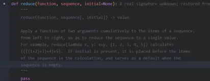 python中的reduce函数